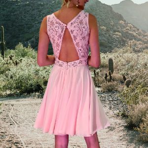 LINEA RAFFAELLI LOVE S22 - Set 500 - Dress 221-005-02 back - kopie